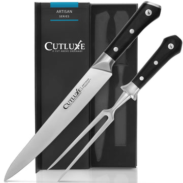 9" Carving Knife and 6" Carving Fork| Carving Knife Set |  Artisan Series