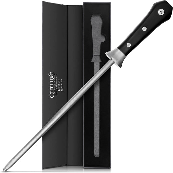 10 Inches Honing Steel Knife Sharpening Steel Sharpening Rod - Shop -  TexasRealFood