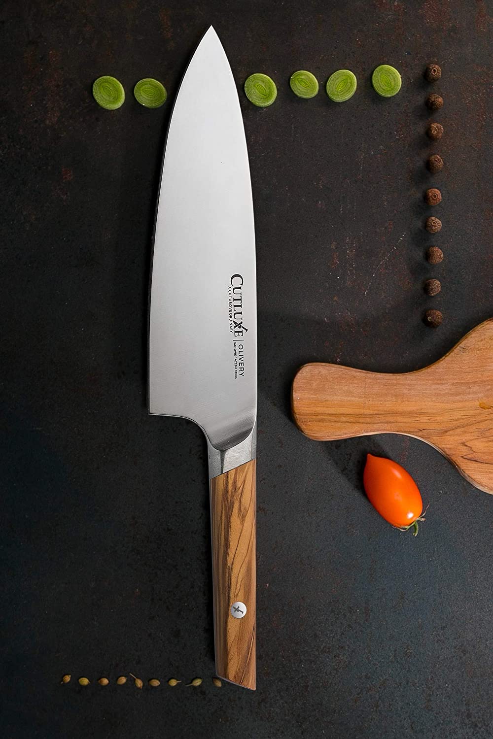 Chang Series】Sunnecko Professional 8 inch Chef Knife with knife